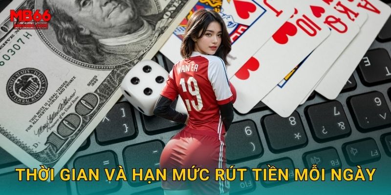 Thời gian và hạn mức rút tiền mỗi ngày